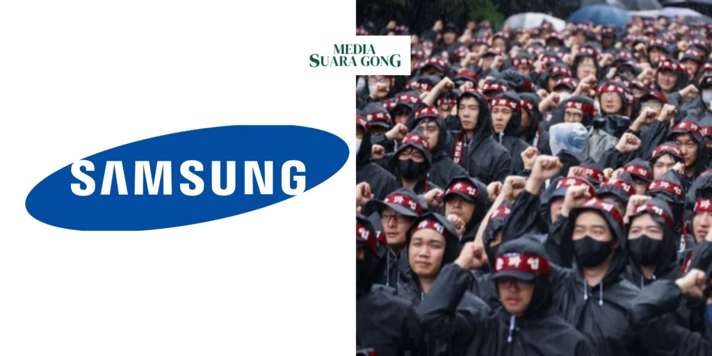 Gaes !!! Pekerja Samsung Gelar Aksi Mogok Kerja Massal