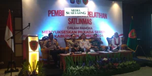 Gaes !!! Pelatihan Satlinmas Sukseskan Pilkada Jember 2024