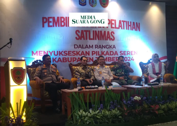 Pelatihan Satlinmas Sukseskan Pilkada Jember 2024