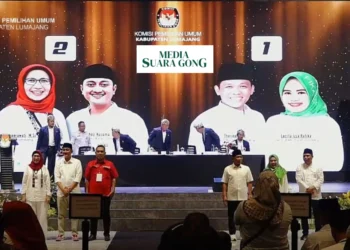 Penetapan Nomor Urut Paslon Pilkada Lumajang 2024