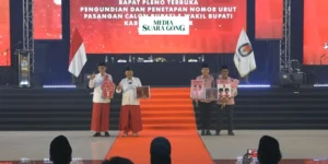 Gaes !!! Penetapan Nomor Urut Paslon Pilkada Jember 2024