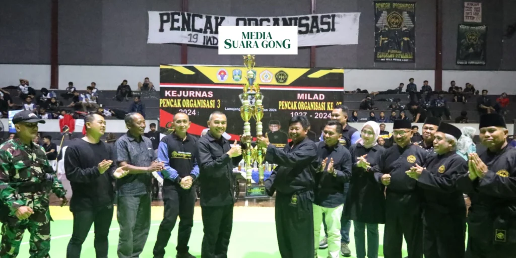 Gaes !!! Penutupan Kejurnas Pencak Organisasi di Lumajang