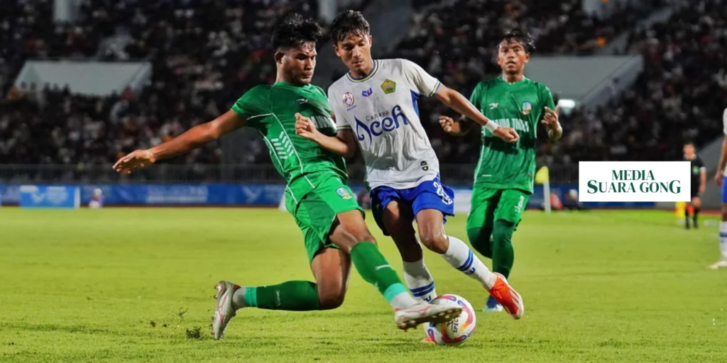 Gaes !!! PON Jawa Timur Jegal Aceh di Semifinal Sepakbola Putra