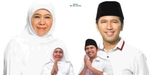Gaes !!! Khofifah-Emil Unggul di Pilgub Jatim 2024