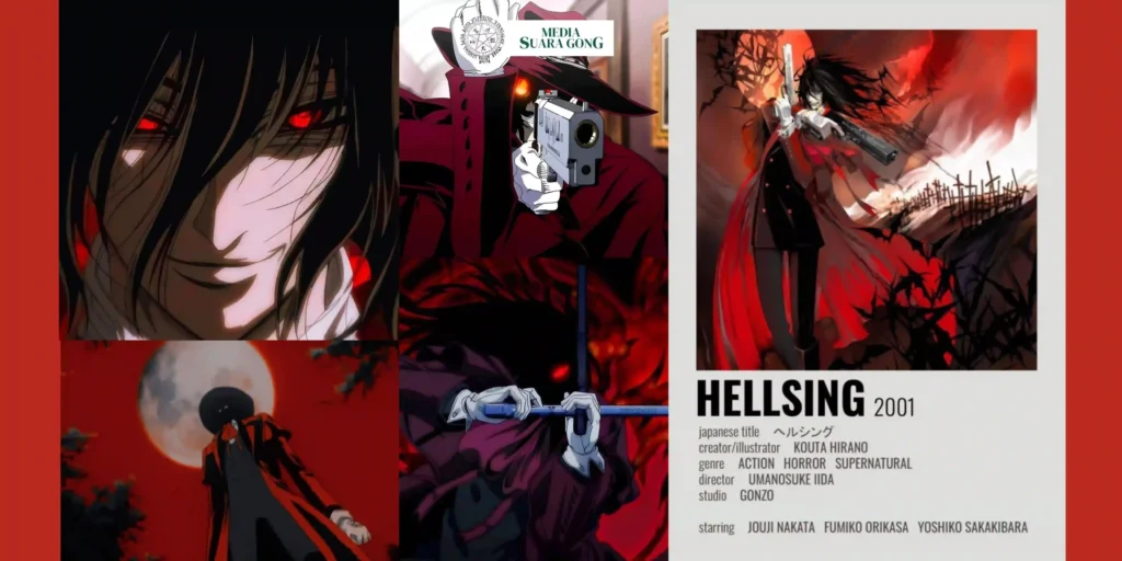 Temukan alur cerita anime Hellsing yang penuh aksi berdarah dan pertempuran epik melawan Nazi vampir. Pertempuran penuh warna merah