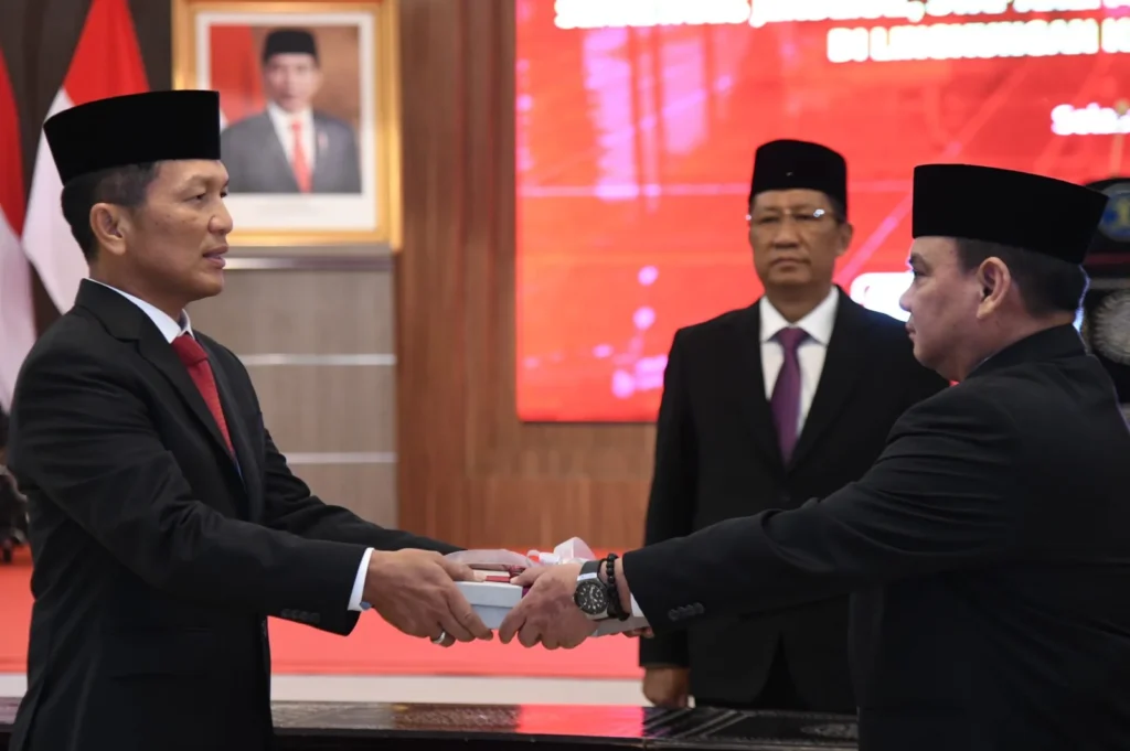 Kakanwil Kemenkumham Jatim, Heni Yuwono, menyampaikan dukungannya kepada Sekretaris Jenderal Kemenkumham yang baru, Irjen pol Nico Afinta.