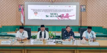 Bakesbangpol Jombang Sosialisasikan Pendidikan Politik dan Anti Korupsi