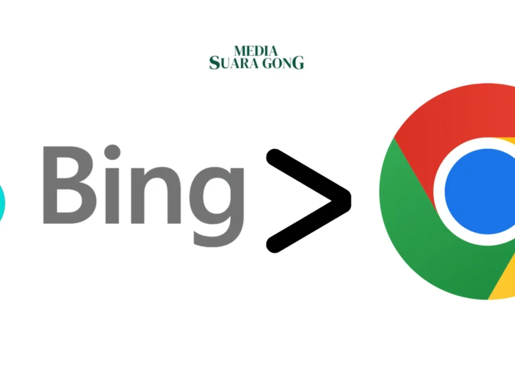 Bing Lebih di Minati Daripada Chrome