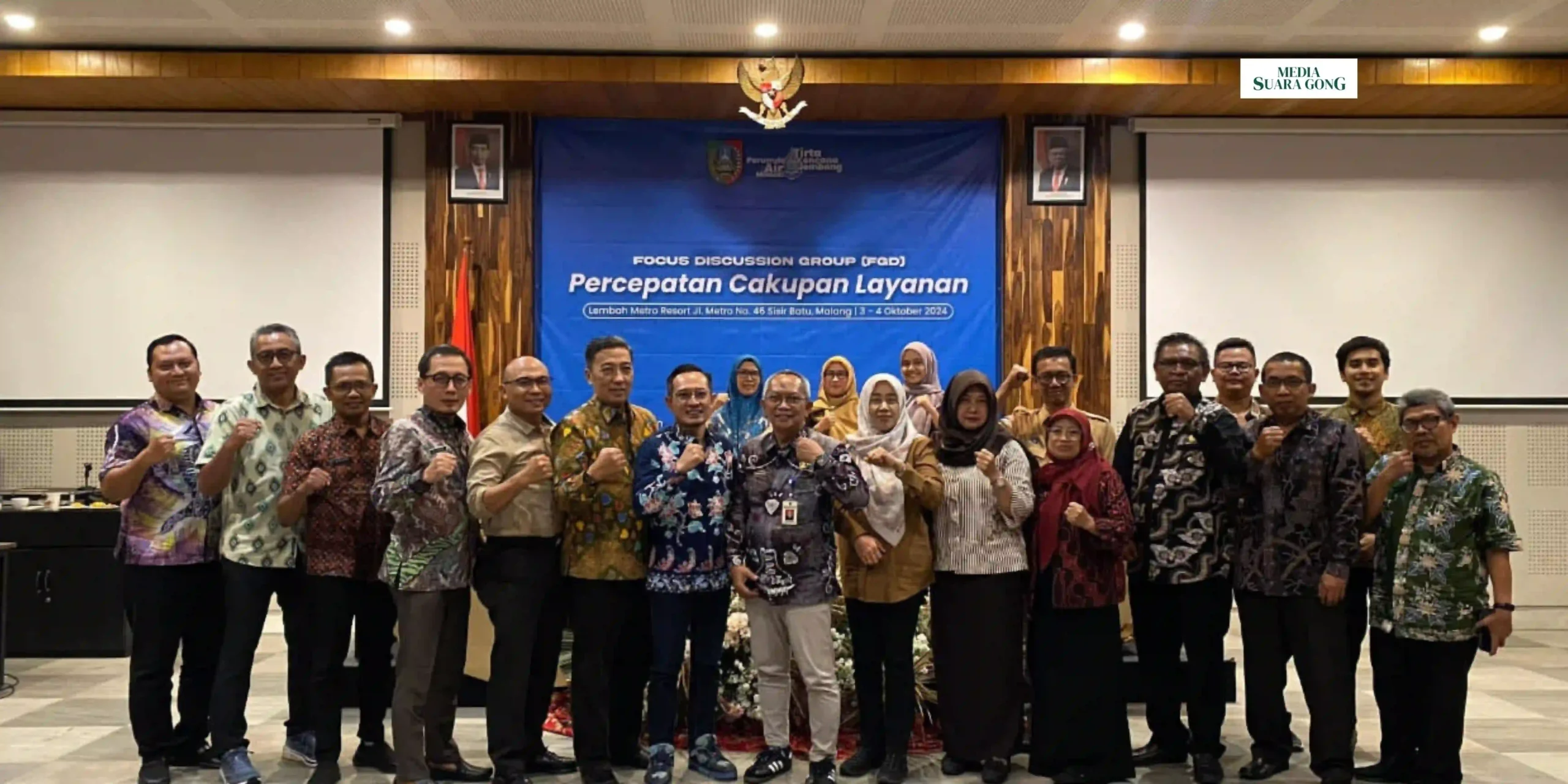 Perumdam Tirta Kencana Gelar Focus Group Discussion (FGD) Yang bertujuan untuk Percepat Perluasan Cakupan Wilayah Layanan Air Jombang