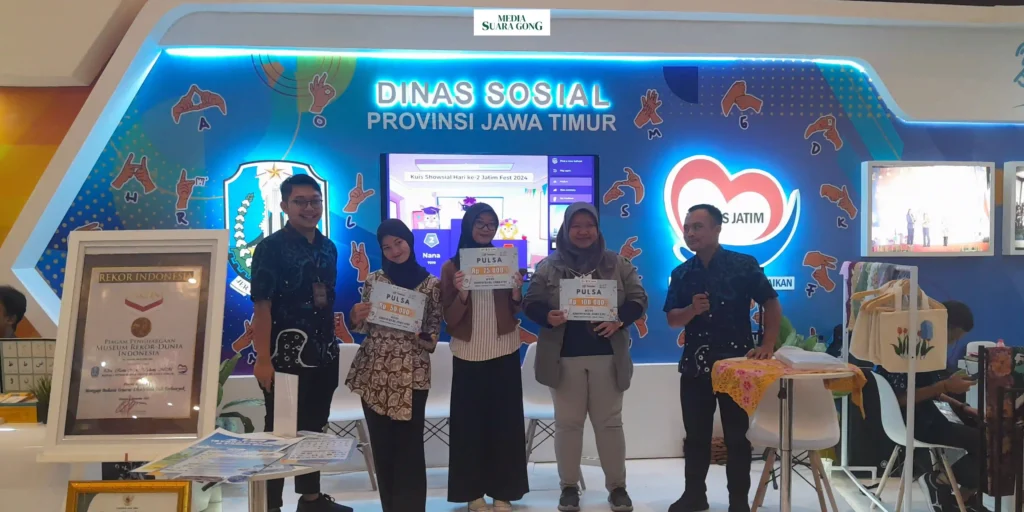 Gaes !!! “Tuli Berkarya, Tuli Mendunia”: Dinsos Jatim Tampilkan Kreativitas Teman Tuli di Jatim Fest 2024