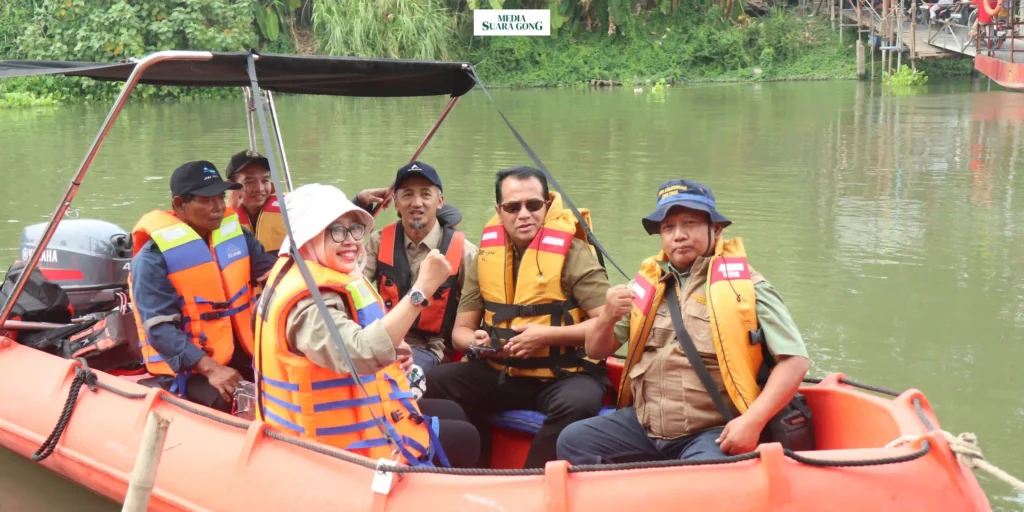 Gaes !!! DLH Jatim Bersama PJT I Sepakat Perkuat Tim Patroli Air,