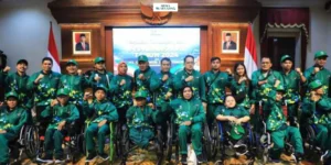 Gaes !!! Kontingen Jawa Timur Siap Berjuang di Peparnas XVII Solo