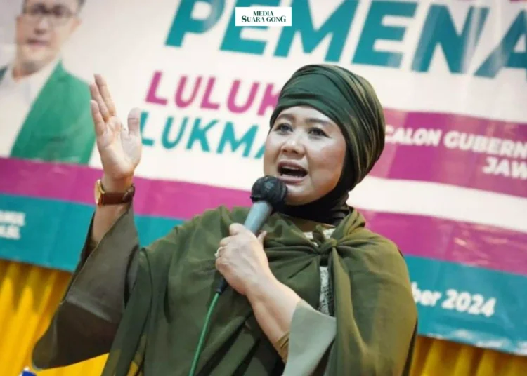 Calon Gubernur Jawa Timur nomor urut 1, Luluk Nur Hamidah, menunjukkan optimisme yang tinggi terhadap hasil survei yang dirilis baru-baru ini