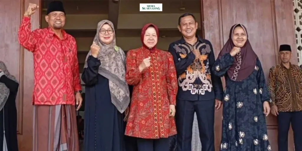 Gaes !!! Calon Gubernur Jatim Risma, Silaturahmi dengan LDII Mojokerto