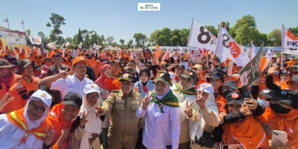 Gaes !!! PKS Jawa Timur Luncurkan Gerakan Jurkam Emak-emak untuk Dukung Khofifah-Emil