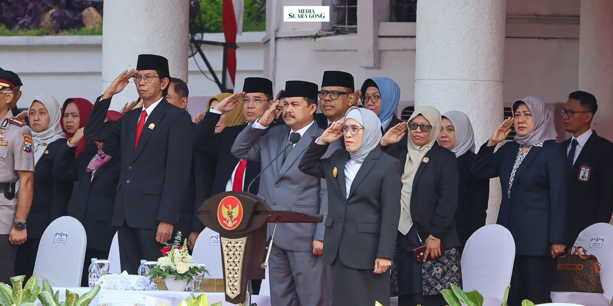 (PJs) Wali Kota Surabaya, Restu Novi Widiani, menegaskan bahwa Pemkot Surabaya berupaya keras mempersiapkan infrastruktur kota yang akan digunakan untuk menyambut peran strategis Jatim Sebagai Gerbang IKN ini.