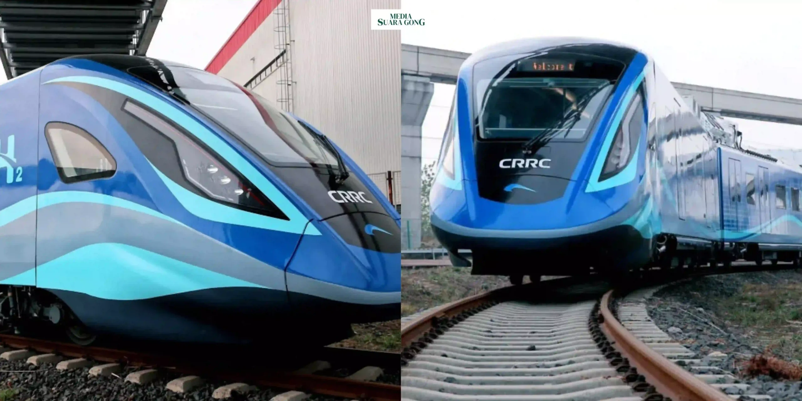 China meluncurkan kereta cepat hidrogen pertama di dunia, yang diberi nama CINOVA H2 dan dipamerkan di ajang InnoTrans 2024.