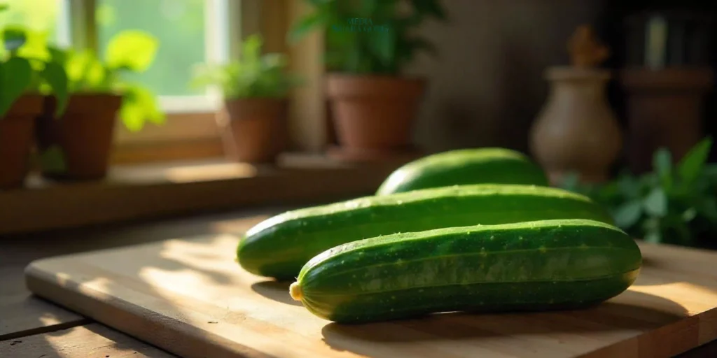 Mentimun Rebus Memiliki Sejumlah Manfaat yang Jarang Orang Tau/Ilustrasi Mentimun/Sc : AI