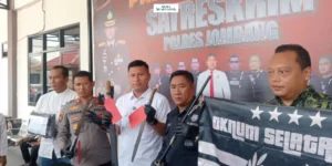 Gaes !!! Polisi Amankan 6 Anggota Gengster Berandal di Jombang