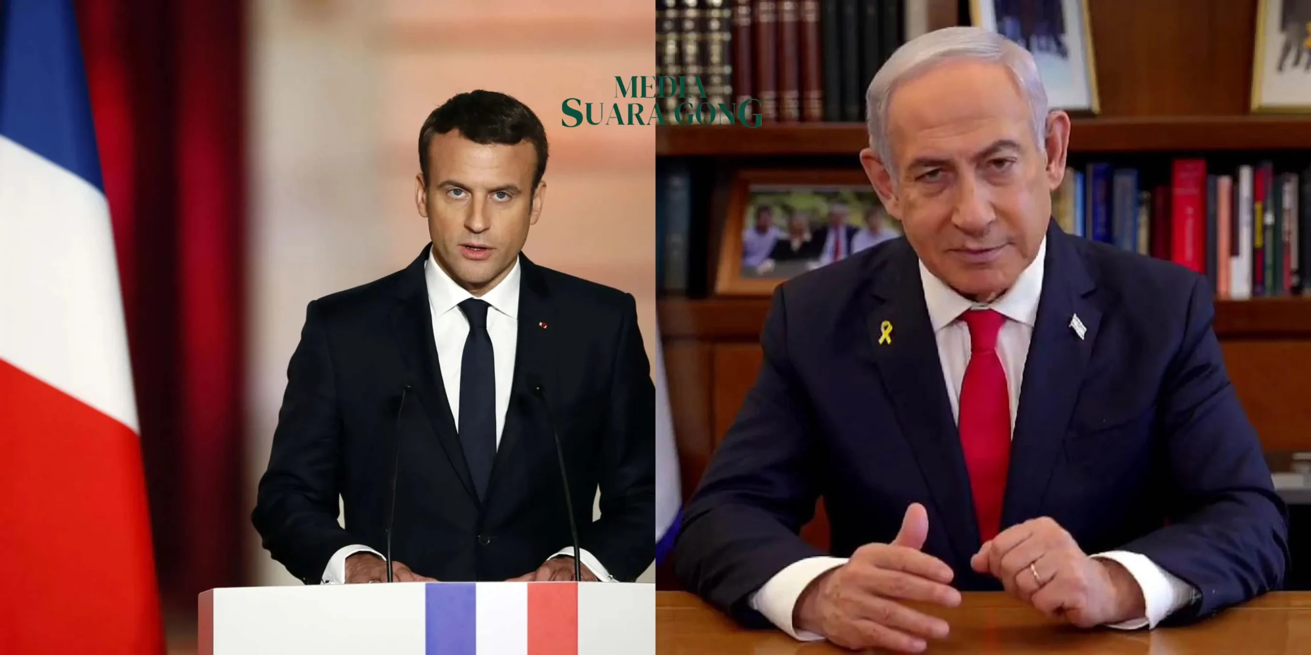 Macron Netanyahu Tak Boleh Lupa Daratan, Israel Ada Karena Keputusan PBB