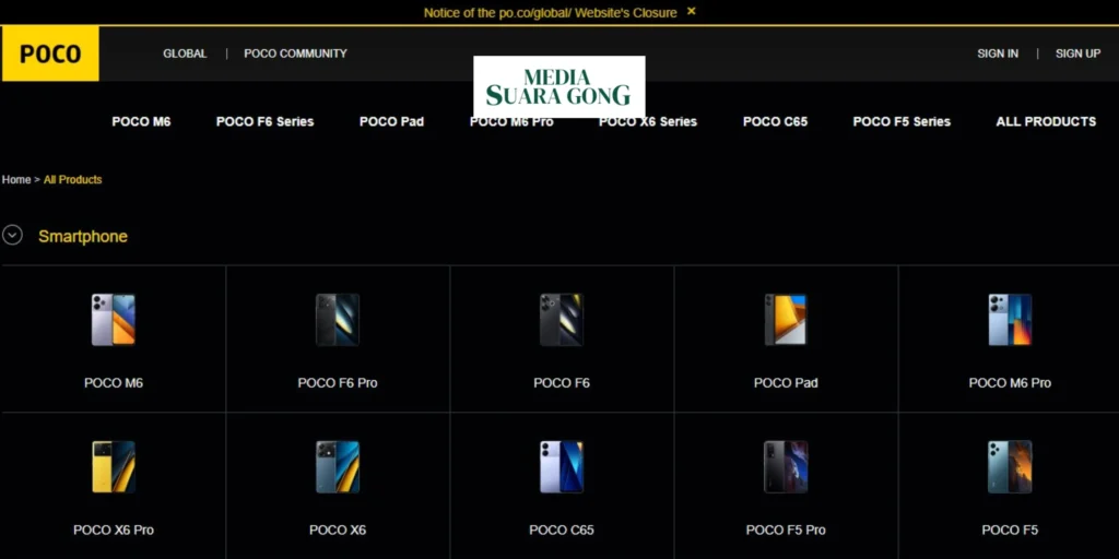 Poco Tutup Situsnya Akhir Tahun Ini