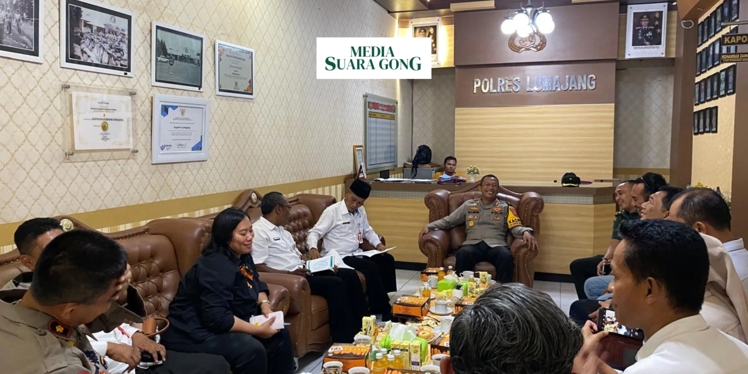 Polres Lumajang Gelar Rapat Koordinasi Pengamanan Kampanye dan Debat Publik Pilbup 2024