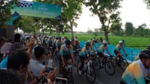 Gaes !!! Ratusan pesepeda turut memeriahkan acara Hubride 2024 di Banyuwangi