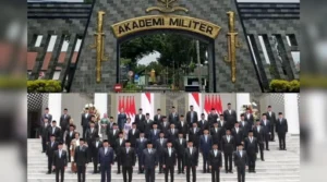 Gaes !!! Kabinet Prabowo-Gibran Ikut Latihan Akmil di Magelang