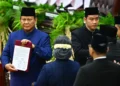 Presiden Prabowo Subianto secara resmi mengumumkan susunan Kabinet Merah Putih yang akan mendampinginya.