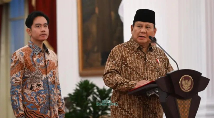 Kabinet Merah Putih Prabowo Tanpa PDIP dan NasDem (Media Suaragong)