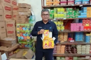 Gaes !!! BPOM Kediri Temukan jajanan latiao Masih Bebas Diperjualbelikan