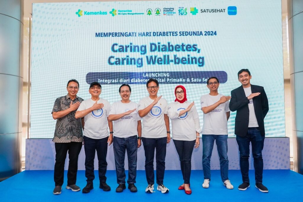 Menkes resmi meluncurkan integrasi fitur Diari Diabetes Digital (3D) dari aplikasi Primaku ke aplikasi SatuSehat Mobile