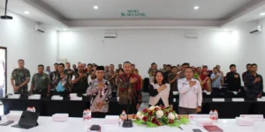 Gaes !!! Bawaslu dan KPU Kabupaten Lumajang Gelar Rakor Persiapan Logistik Pemilu 2024