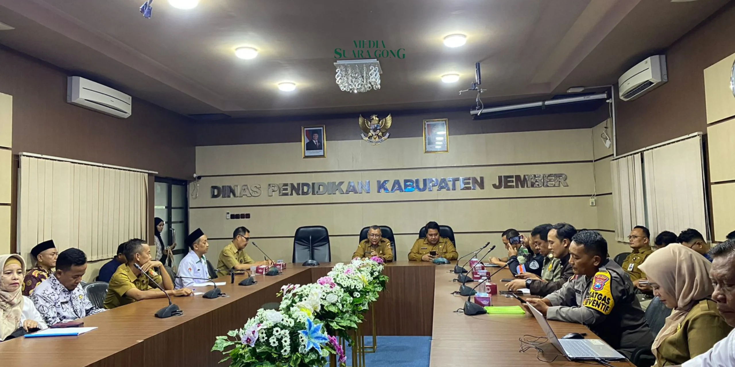 Dispendik Jember Gelar Rapat Bahas Upacara HGN 2024