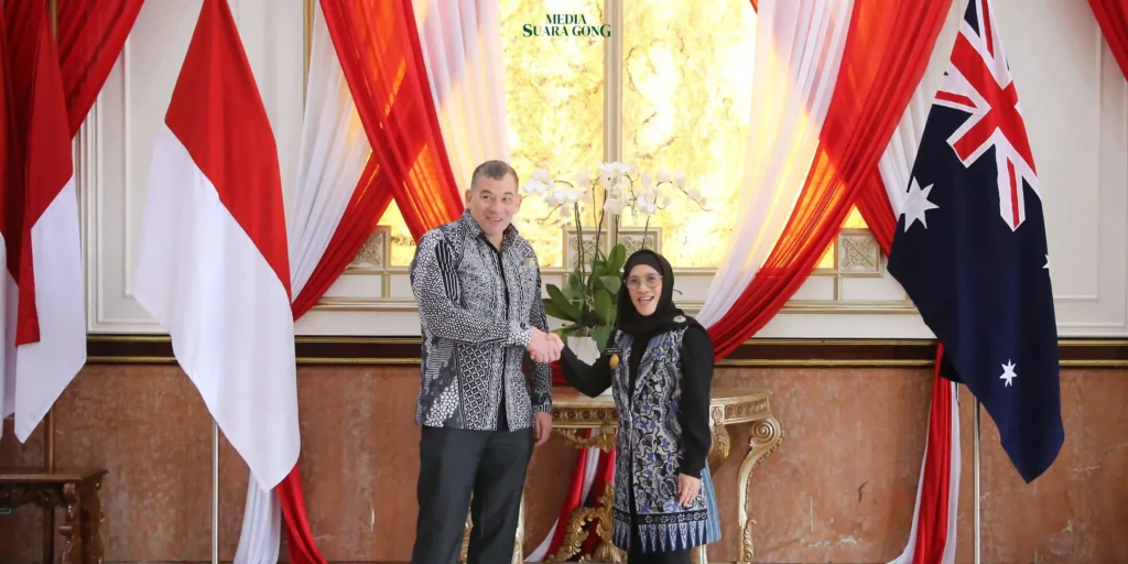 Gaes !!! PJs Wali Kota Surabaya Sambut Kunjungan Konjen Australia Glen Askew