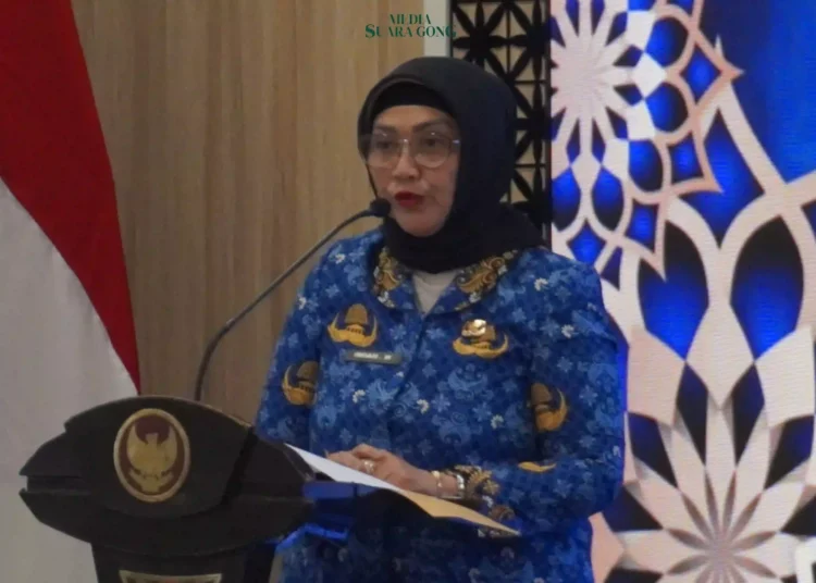 Pemerintah Provinsi Jawa Timur melalui BKD menggelar pelepasan Kafilah Musabaqah Tilawatil Quran (MTQ) VII (KORPRI) tingkat nasional.