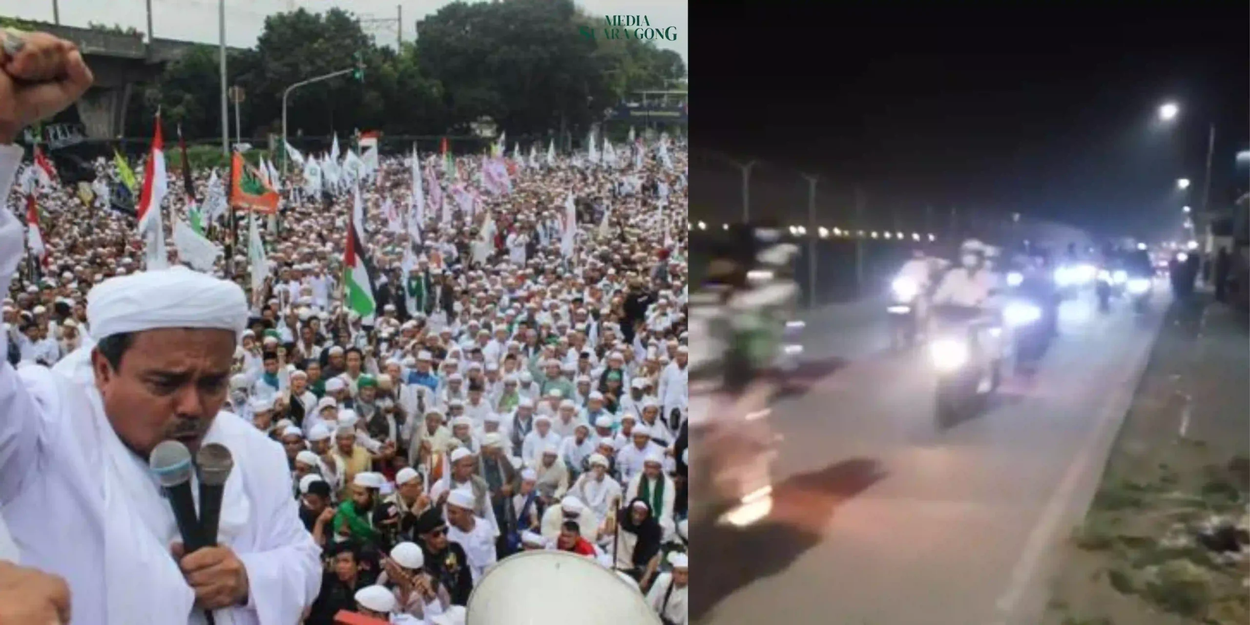 FPI mengadakan Aksi 411 di depan Istana Kepresidenan Jakarta Menuntut penangkapan pemilik akun Kaskus 'Fufufafa'.