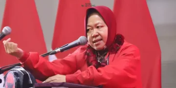 Risma menyampaikan visi besar mengenai Program bantuan permakanan Warga Miskin, Lansia dan Penyandang Disabilitas