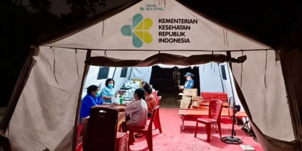 Gaes !!! Tanggap Darurat: Kemenkes Kirim Bantuan Kesehatan untuk Korban Erupsi Gunung Lewotobi Laki-Laki