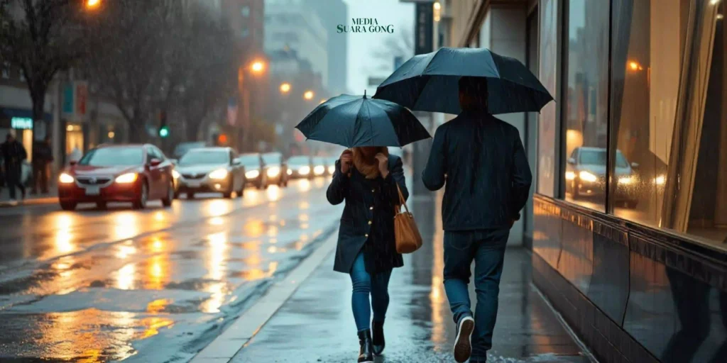 Gaes !!! Peringatan Dini: Waspada Cuaca Ekstrem di Indonesia Sepekan ke Depan