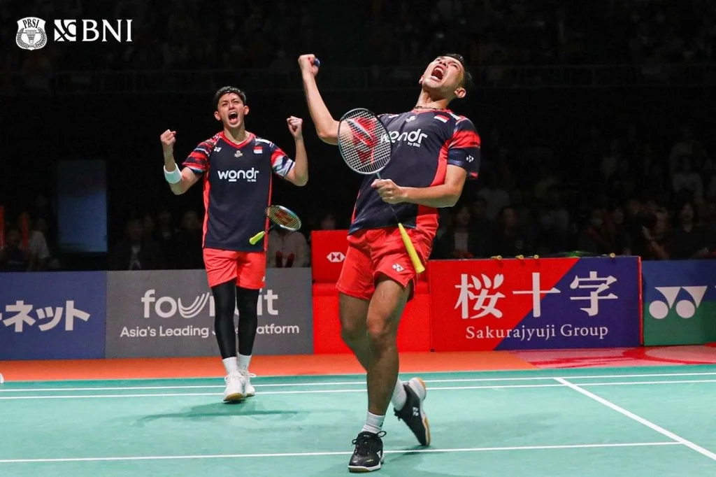 Gaes !!! Fajar/Rian Taklukkan Jepang, Juara Kumamoto Japan Masters 2024