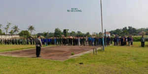 Gaes !!! Linmas TPS Jember Ikuti Apel Kesiapsiagaan Menjelang Pilkada 2024