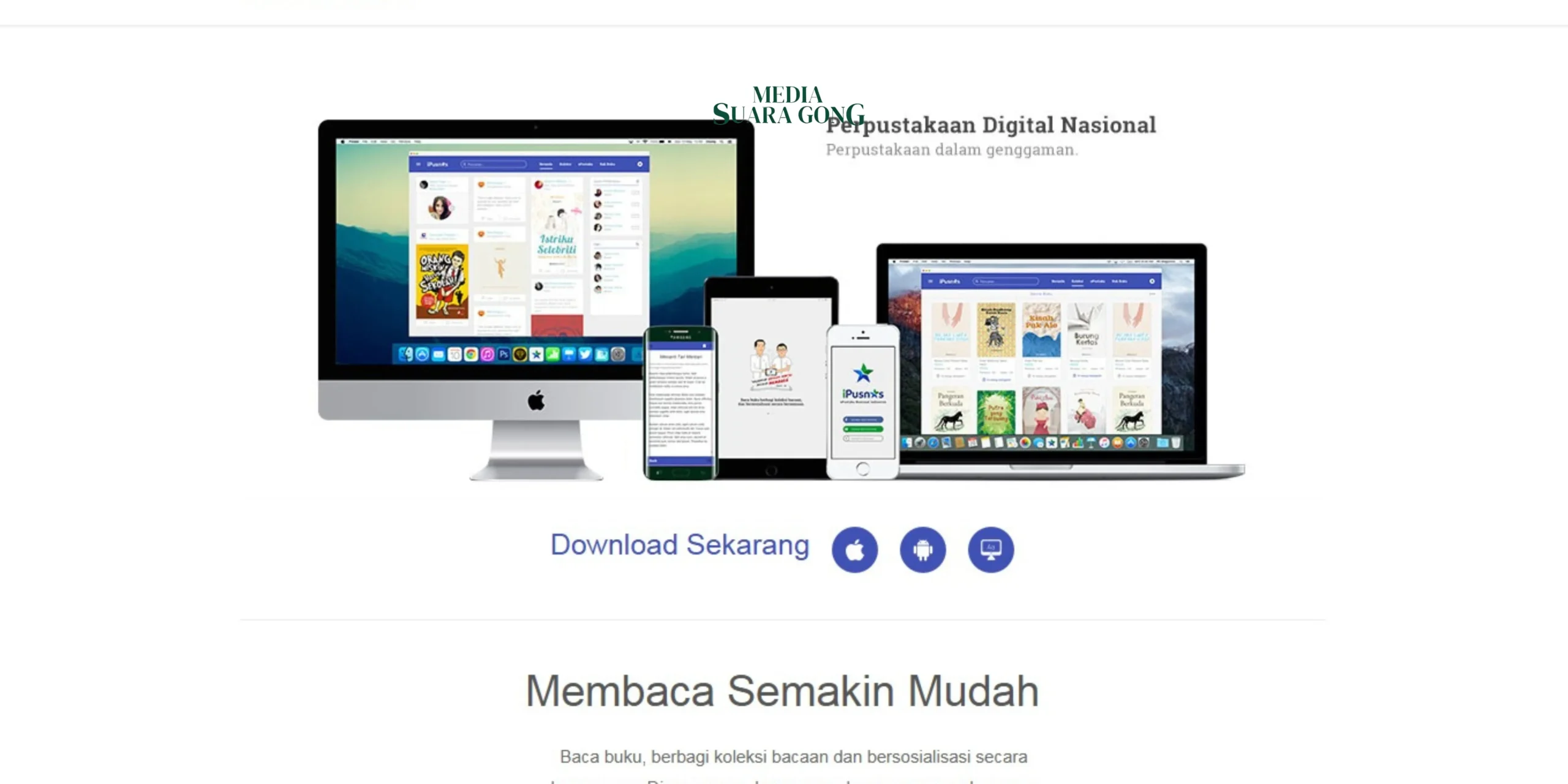 Pemkab Lumajang Kenalkan iPusnas, Platform Digital untuk Perpustakaan Desa