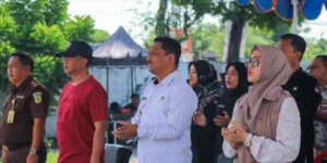 Gaes !!! Distribusi Logistik Pemilu 2024 di Jember Dimulai, Pj. Bupati Lepas Armada