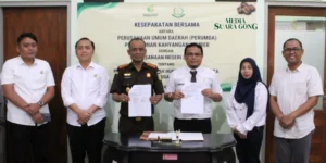 Gaes !!! Perumda Jember dan Kejari Jember Tandatangani Kerjasama Penanganan Masalah Hukum