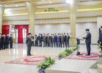 Pj. Bupati Jember Imam Hidayat Lantik Arief Tjahjono Sebagai Pj. Sekda Jember