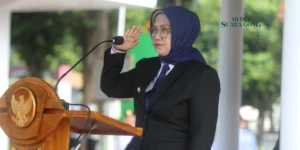 Gaes !!! Pj. Bupati Lumajang Pimpin Upacara Hari Pahlawan 2024