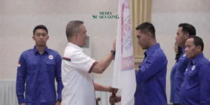 Gaes !!! Pj. Bupati Jember Saksikan Pelantikan Pengurus PBVSI Jember, Kapolda Jatim Ingatkan Pentingnya Komitmen dan Pengorbanan