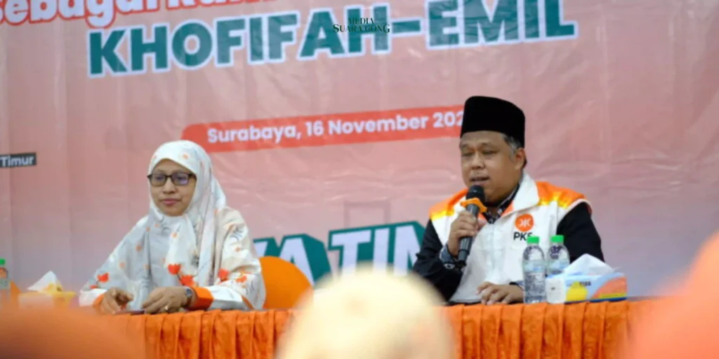 Gaes !!! 1040 RKI PKS Jatim Resmi Jadi Rumah Pemenangan Khofifah-Emil, Emak-Emak PKS Siap All Out
