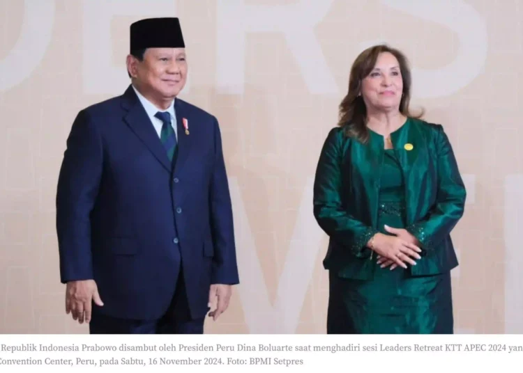 Presiden Republik Indonesia, Prabowo Subianto, menegaskan komitmen Indonesia dalam mendukung perdagangan bebas internasional yang terbuka